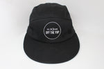5 Panel Hat - Black