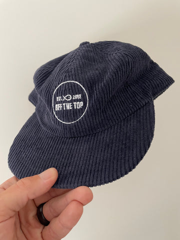 Cord Cap (Navy)