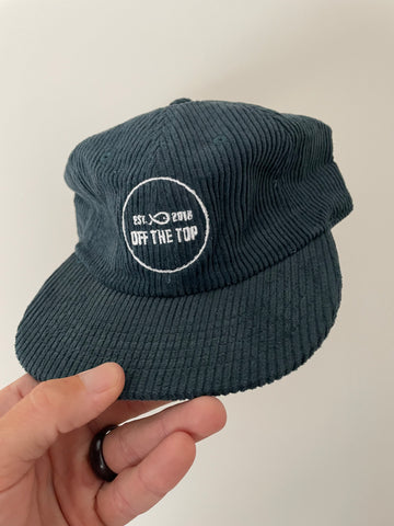 Cord Cap (Teal)